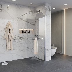 Niagara Душевая перегородка Nova 90 NG-661-90 хром – фотография-2